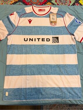 Macron Wrexham AFC 25/26 Authentic 3rd Shirt - Size XXL - NWT